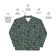 Duck Hunter Woodland Spot CAMO Unisex Bomber Jacket