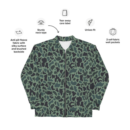 Afghanistan Duck Hunter Northern Alliance Spot CAMO Unisex Bomber Jacket - Jackets