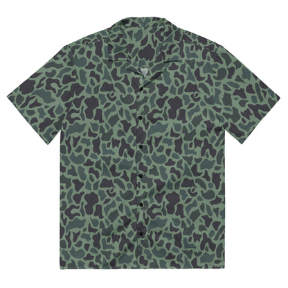 Afghanistan Duck Hunter Northern Alliance Spot CAMO Unisex button shirt - 2XS - Button Shirts