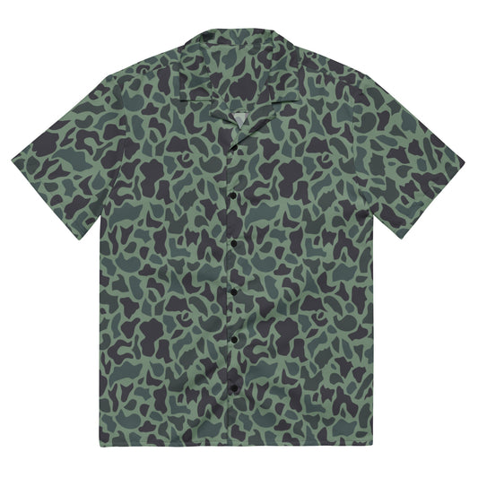 Afghanistan Duck Hunter Northern Alliance Spot CAMO Unisex button shirt - 2XS - Button Shirts