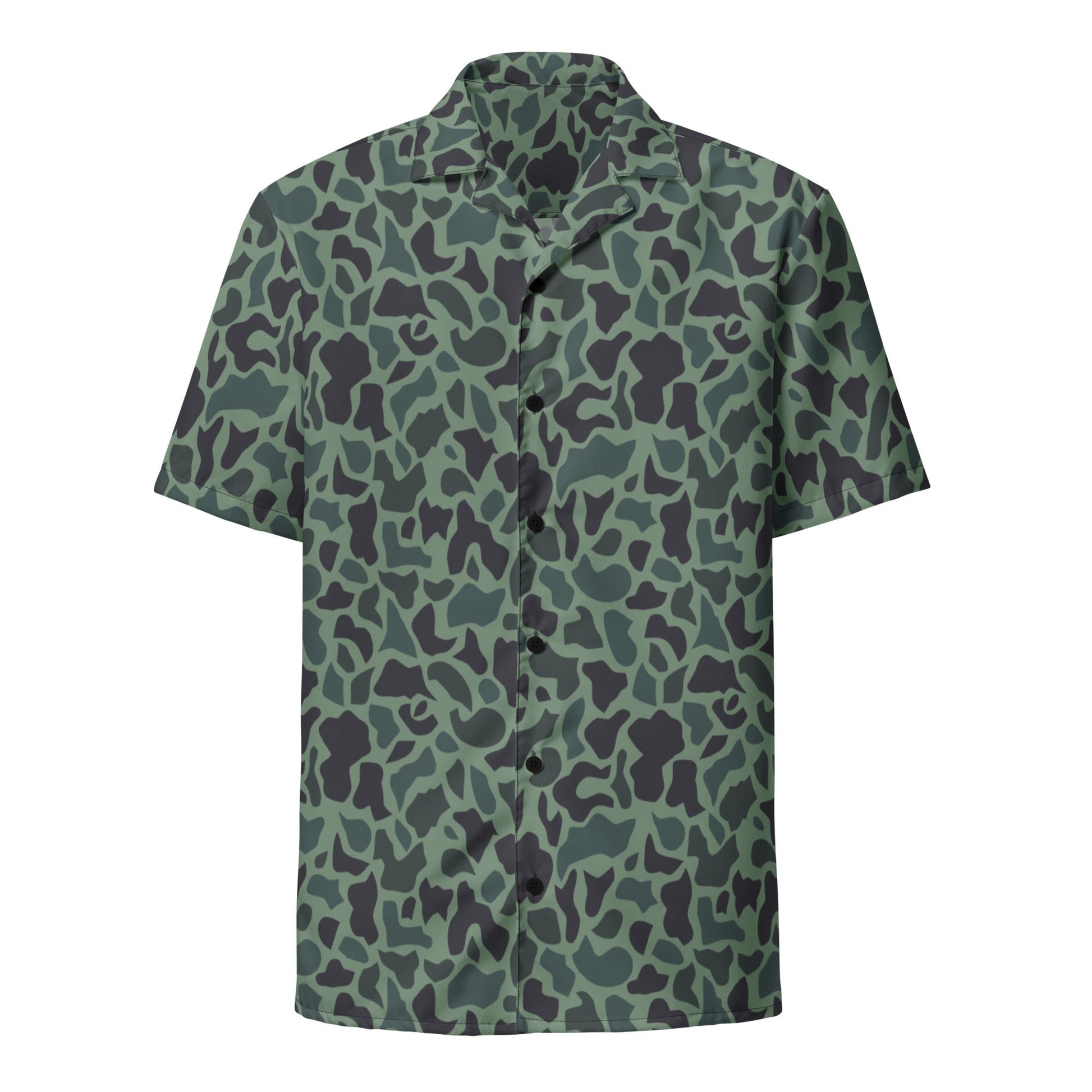 Afghanistan Duck Hunter Northern Alliance Spot CAMO Unisex button shirt - Button Shirts