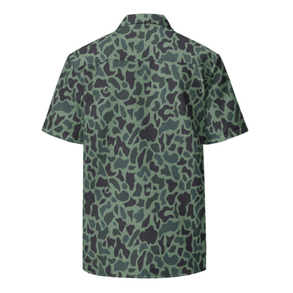 Afghanistan Duck Hunter Northern Alliance Spot CAMO Unisex button shirt - Button Shirts