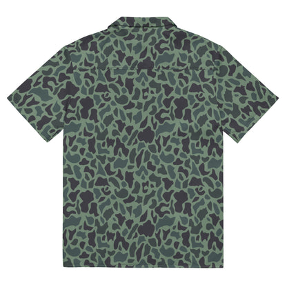 Afghanistan Duck Hunter Northern Alliance Spot CAMO Unisex button shirt - Button Shirts