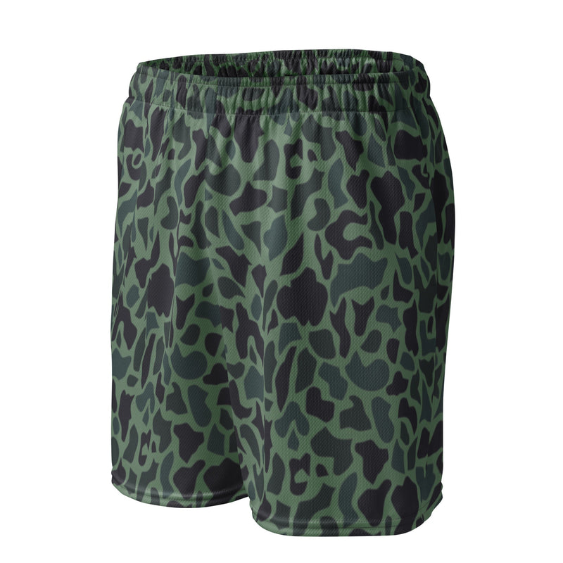 Duck Hunter Woodland Spot CAMO Unisex Mesh Shorts
