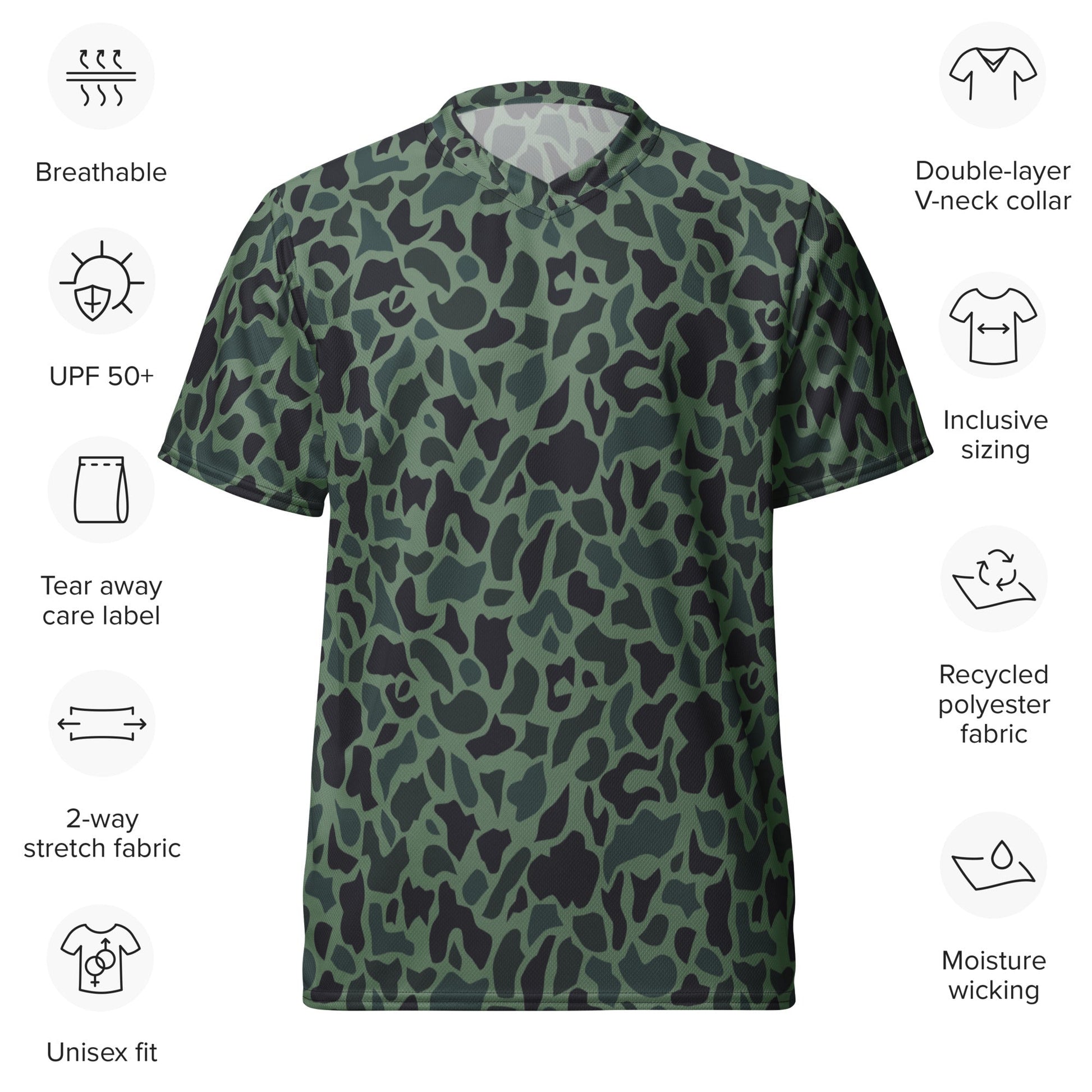 Afghanistan Duck Hunter Northern Alliance Spot CAMO unisex sports jersey - Sports Jerseys