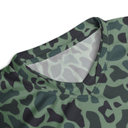 Duck Hunter Woodland Spot CAMO Unisex Sports Jersey