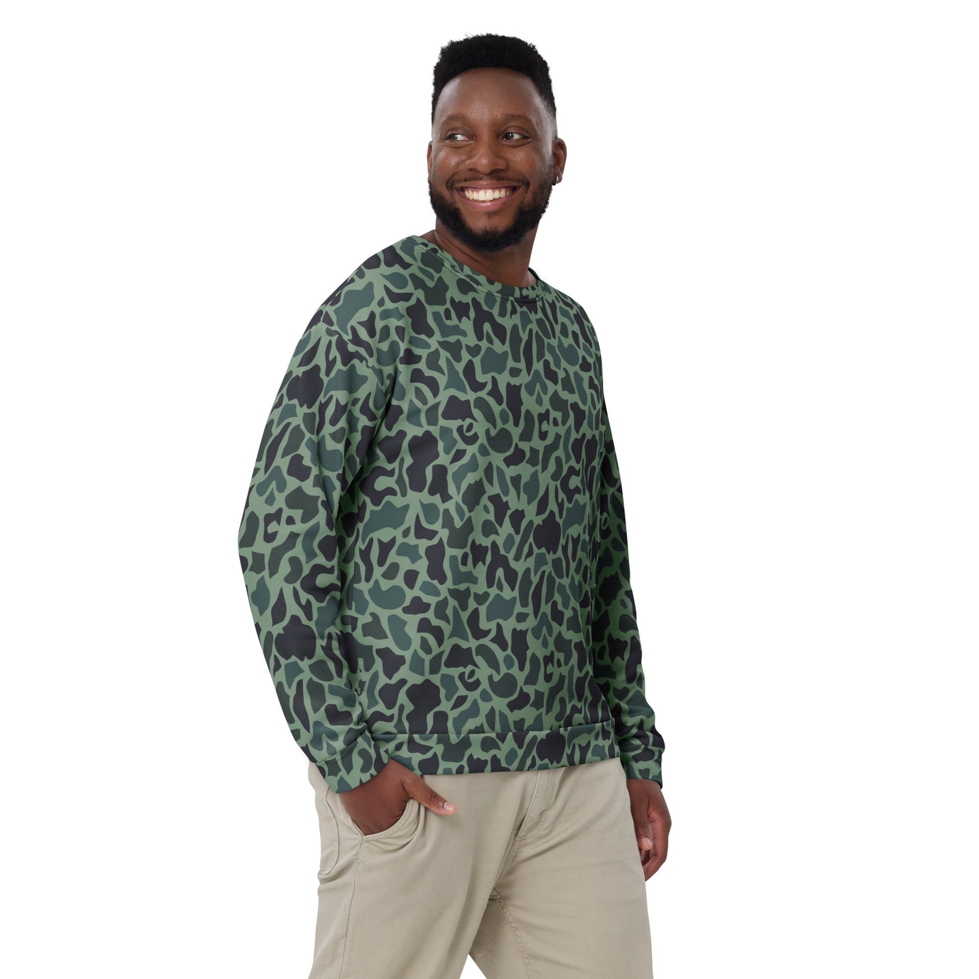 Afghanistan Duck Hunter Northern Alliance Spot CAMO Unisex Sweatshirt - Sweatshirts