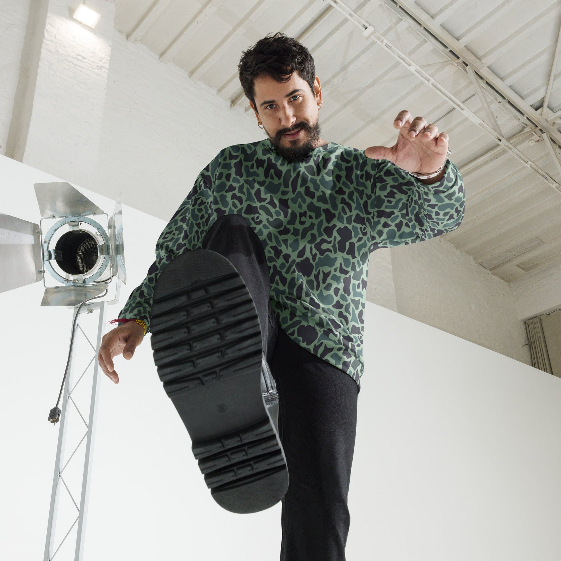 Afghanistan Duck Hunter Northern Alliance Spot CAMO Unisex Sweatshirt - Sweatshirts