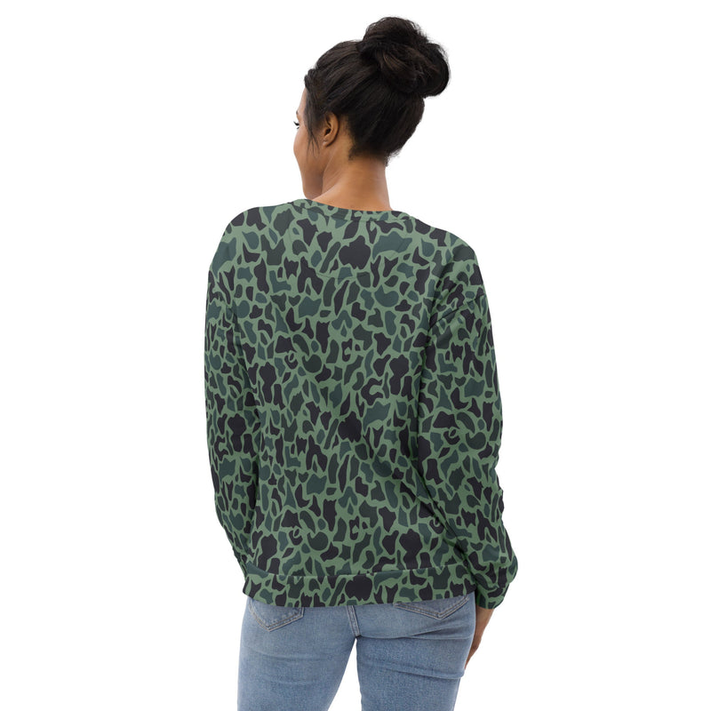 Duck Hunter Woodland Spot CAMO Unisex Sweatshirt