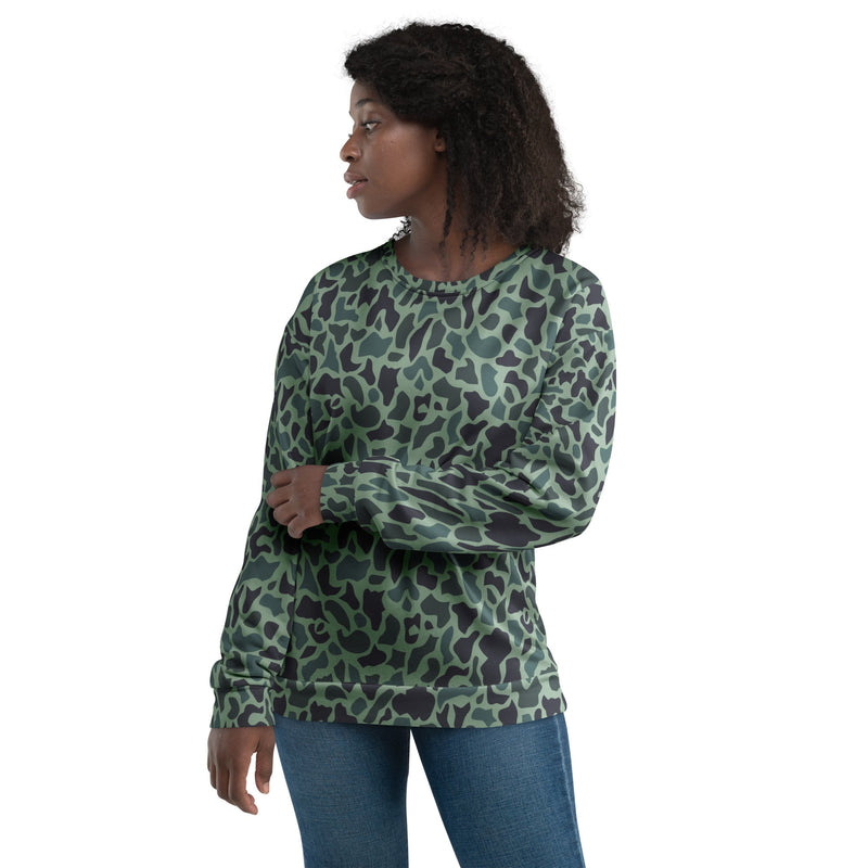 Duck Hunter Woodland Spot CAMO Unisex Sweatshirt
