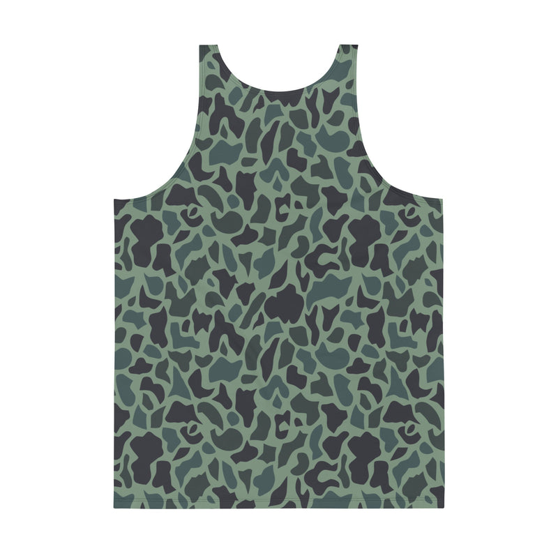 Duck Hunter Woodland Spot CAMO Unisex Tank Top - Shirt
