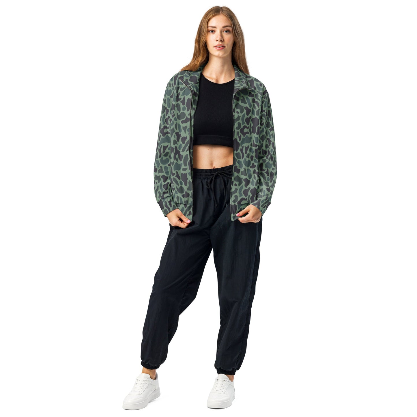 Afghanistan Duck Hunter Northern Alliance Spot CAMO Unisex track jacket - Track Jackets