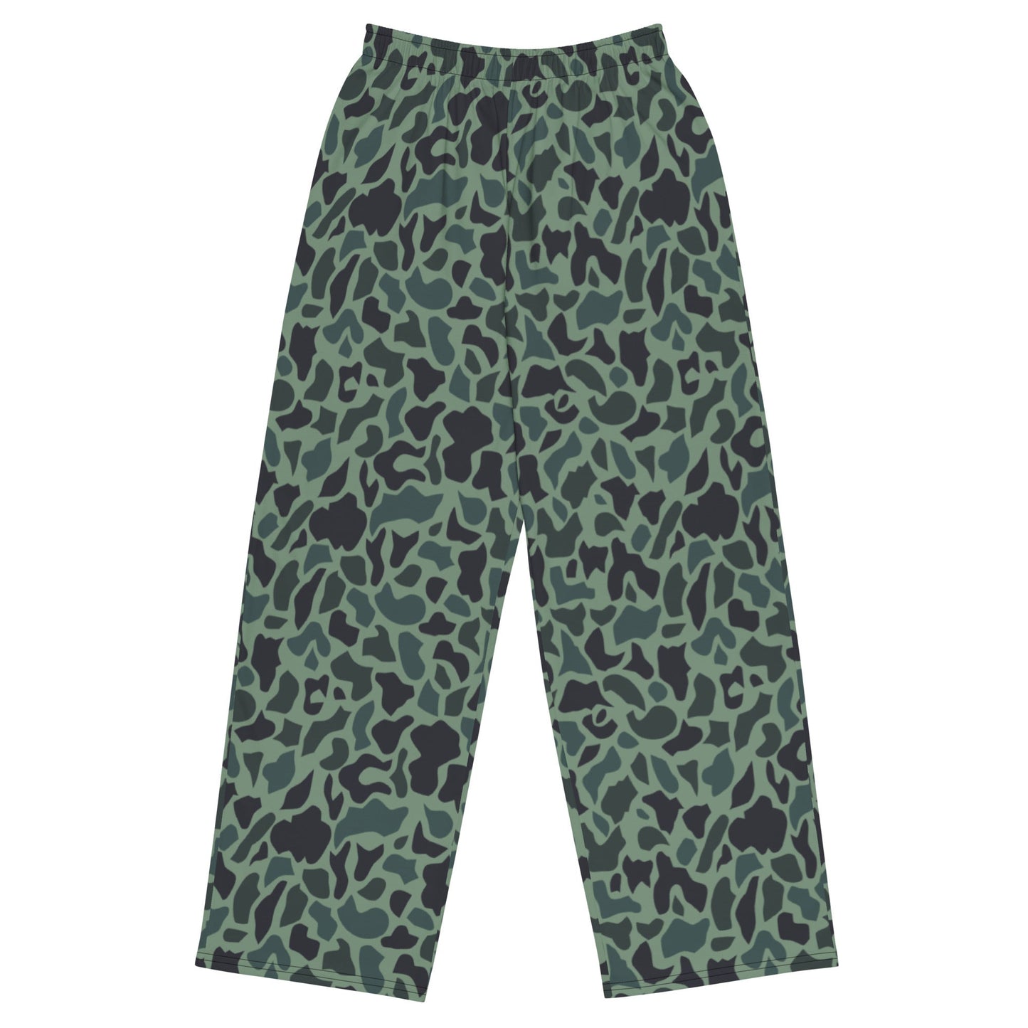 Afghanistan Duck Hunter Northern Alliance Spot CAMO unisex wide-leg pants - 2XS - Wide-leg Pants