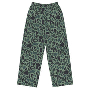 Duck Hunter Woodland Spot CAMO Unisex Wide-Leg Leisure Pants - 2XS - Pant