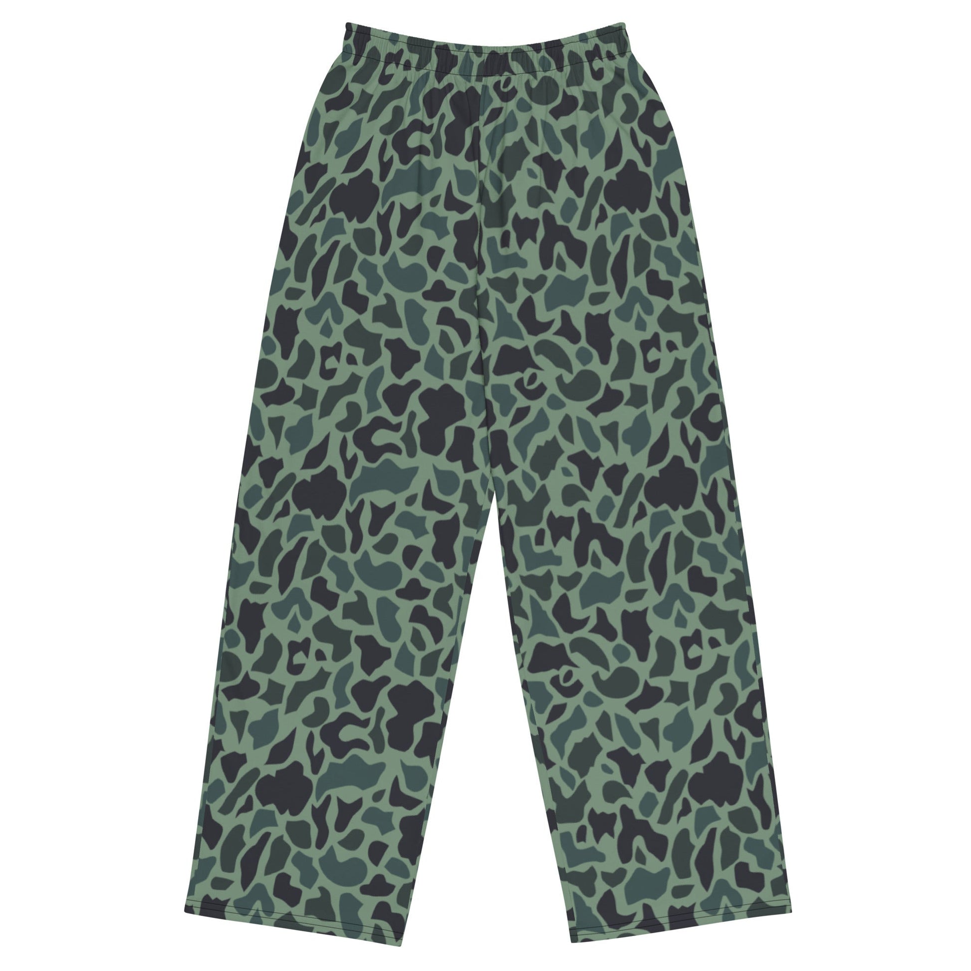 Afghanistan Duck Hunter Northern Alliance Spot CAMO unisex wide-leg pants - 2XS - Wide-leg Pants