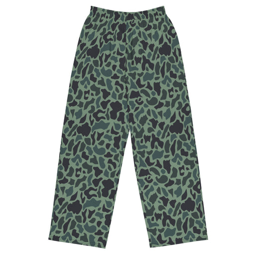 Duck Hunter Woodland Spot CAMO Unisex Wide-Leg Leisure Pants - 2XS - Pant