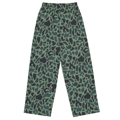 Afghanistan Duck Hunter Northern Alliance Spot CAMO unisex wide-leg pants - Wide-leg Pants