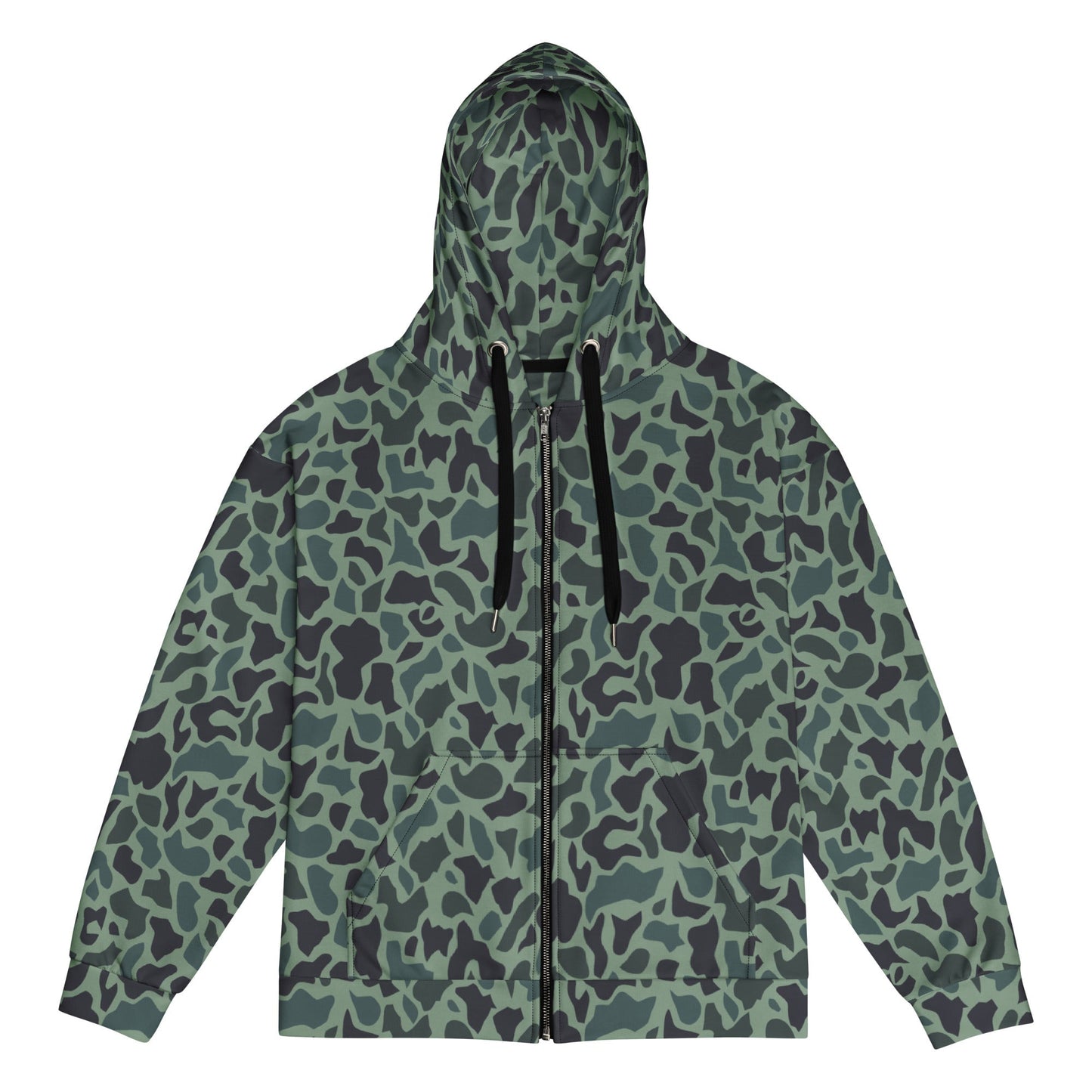 Afghanistan Duck Hunter Northern Alliance Spot CAMO Unisex zip hoodie - 2XS - Zip Hoodies