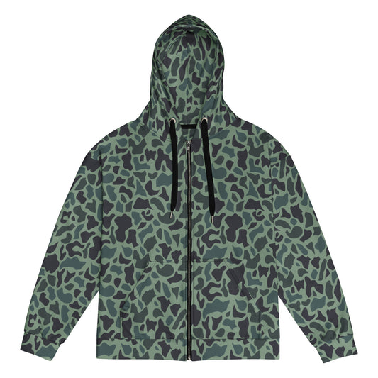Afghanistan Duck Hunter Northern Alliance Spot CAMO Unisex zip hoodie - 2XS - Zip Hoodies