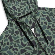 Duck Hunter Woodland Spot CAMO Unisex Zip Hoodie