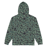 Duck Hunter Woodland Spot CAMO Unisex Zip Hoodie