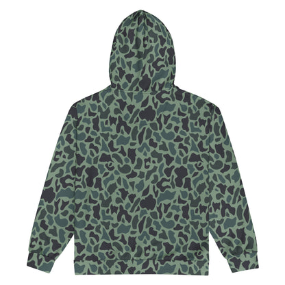 Afghanistan Duck Hunter Northern Alliance Spot CAMO Unisex zip hoodie - Zip Hoodies