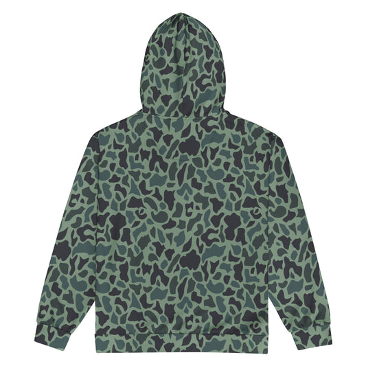 Afghanistan Duck Hunter Northern Alliance Spot CAMO Unisex zip hoodie - Zip Hoodies