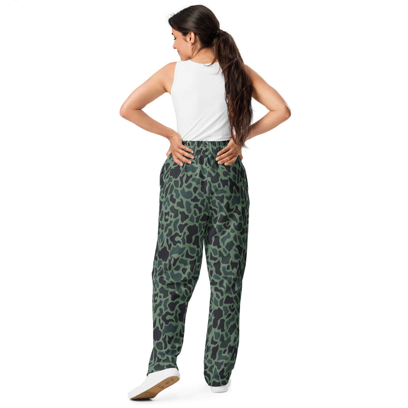 Duck Hunter Woodland Spot CAMO Unisex Wide-Leg Joggers