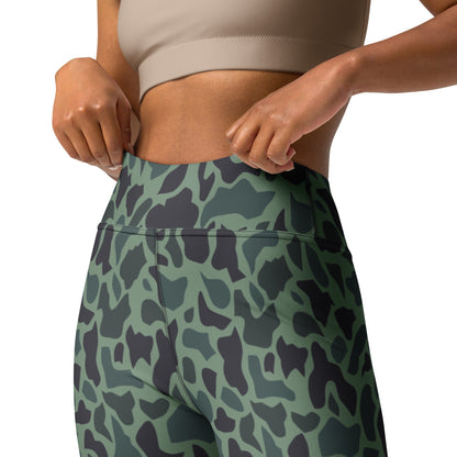 Afghanistan Duck Hunter Northern Alliance Spot CAMO Yoga Leggings - Womens