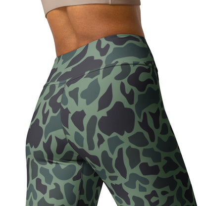 Afghanistan Duck Hunter Northern Alliance Spot CAMO Yoga Leggings - Womens