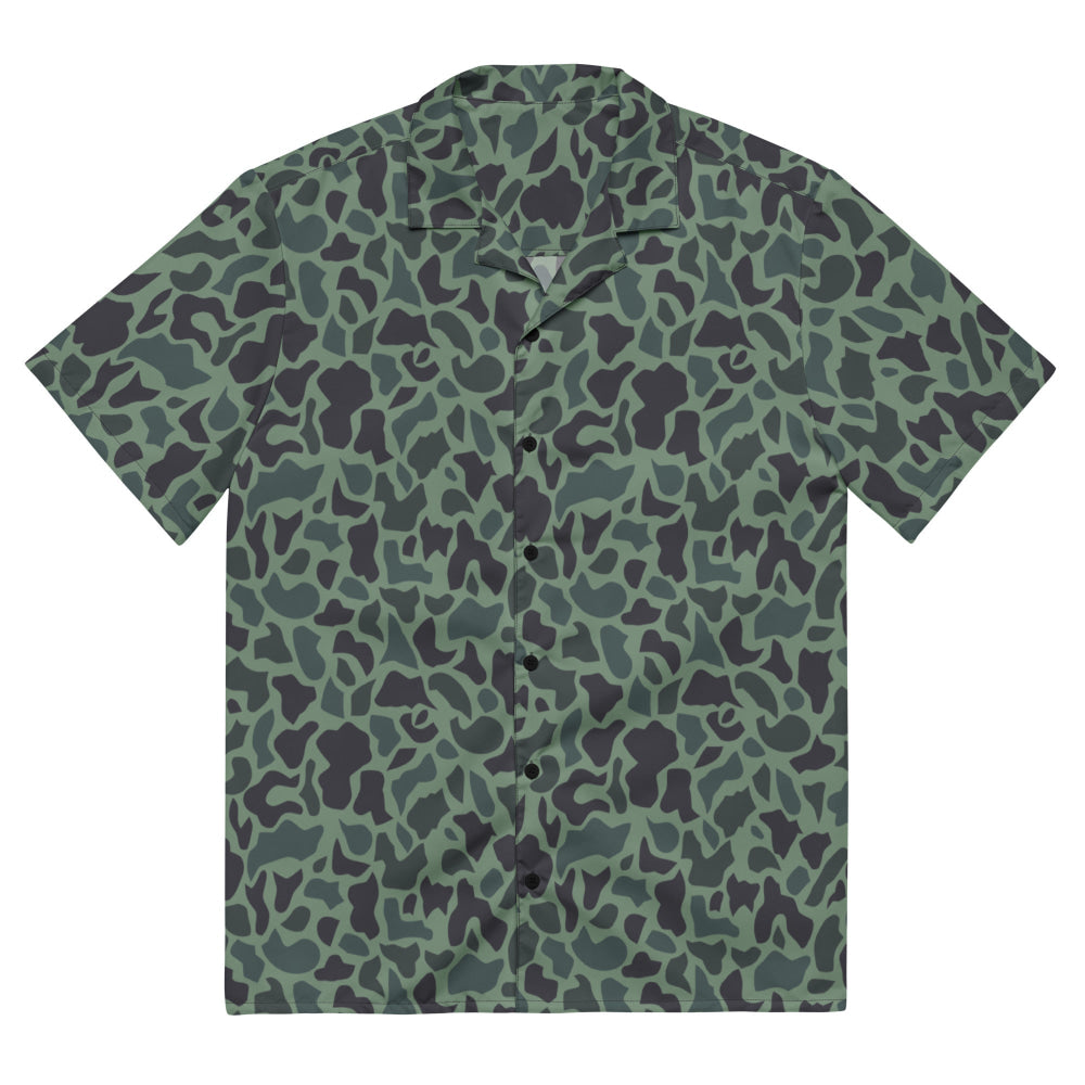 Afghanistan Duck Hunter Spot CAMO Unisex button shirt - 2XS - Button Shirt