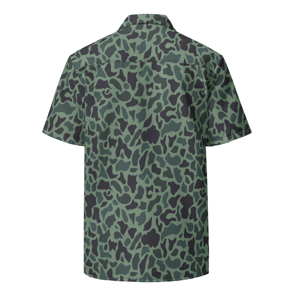 Afghanistan Duck Hunter Spot CAMO Unisex button shirt - Button Shirt