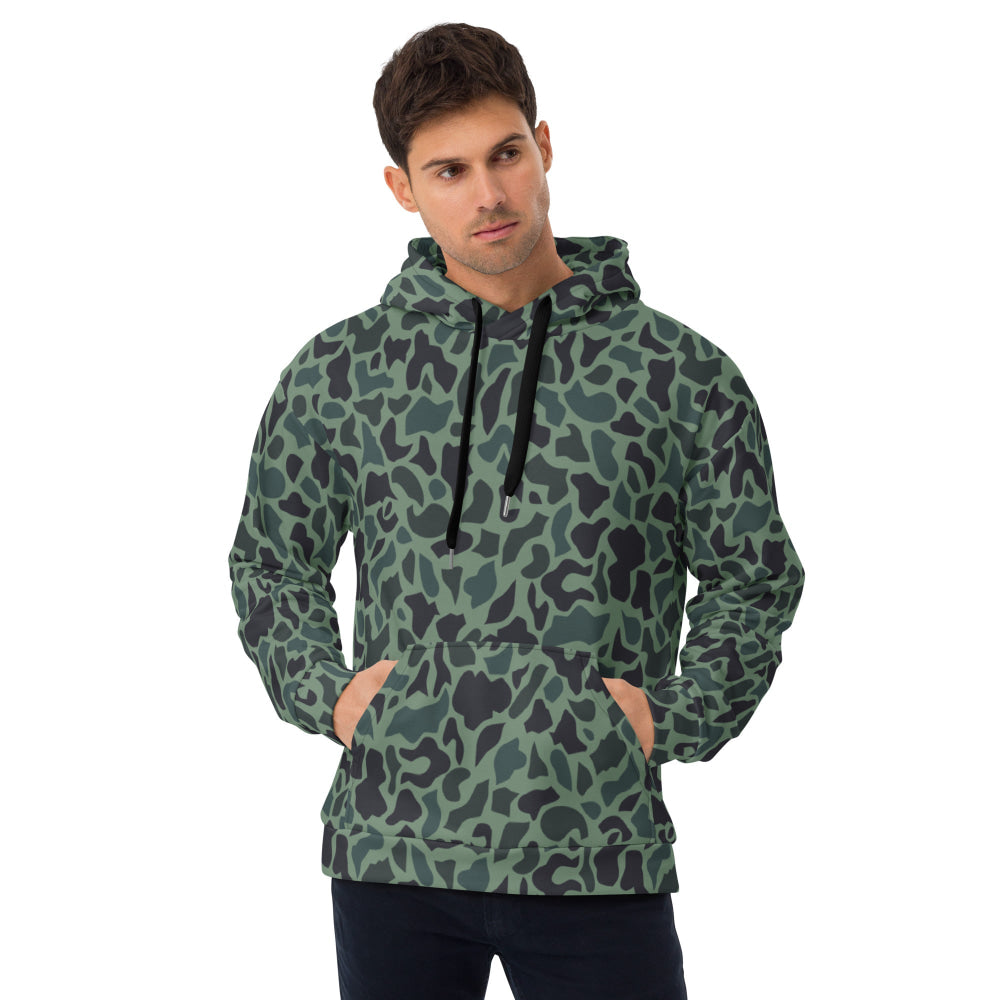 Afghanistan Duck Hunter Spot CAMO Unisex Hoodie - 2XS