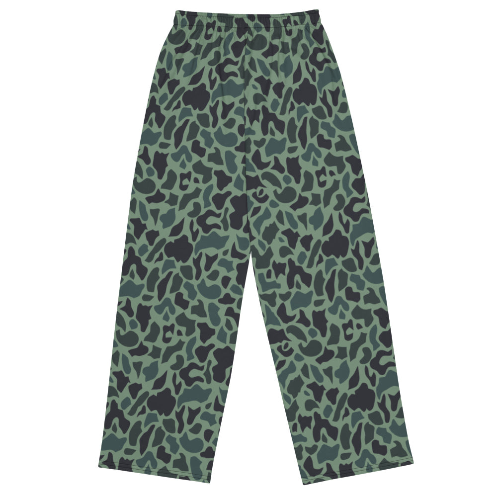 Afghanistan Duck Hunter Spot CAMO unisex wide-leg pants - Unisex Wide-Leg Pants