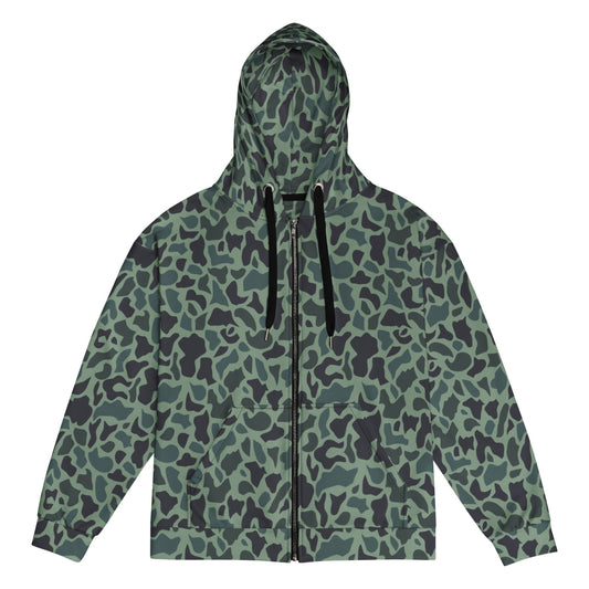 Afghanistan Duck Hunter Spot CAMO Unisex zip hoodie - 2XS - Zip Hoodie