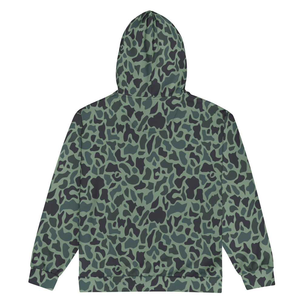 Afghanistan Duck Hunter Spot CAMO Unisex zip hoodie - Zip Hoodie