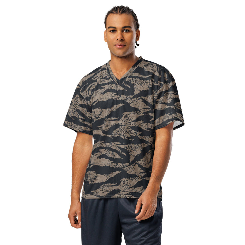 Tiger Stripe Desert Shadow CAMO Unisex American Football Jersey