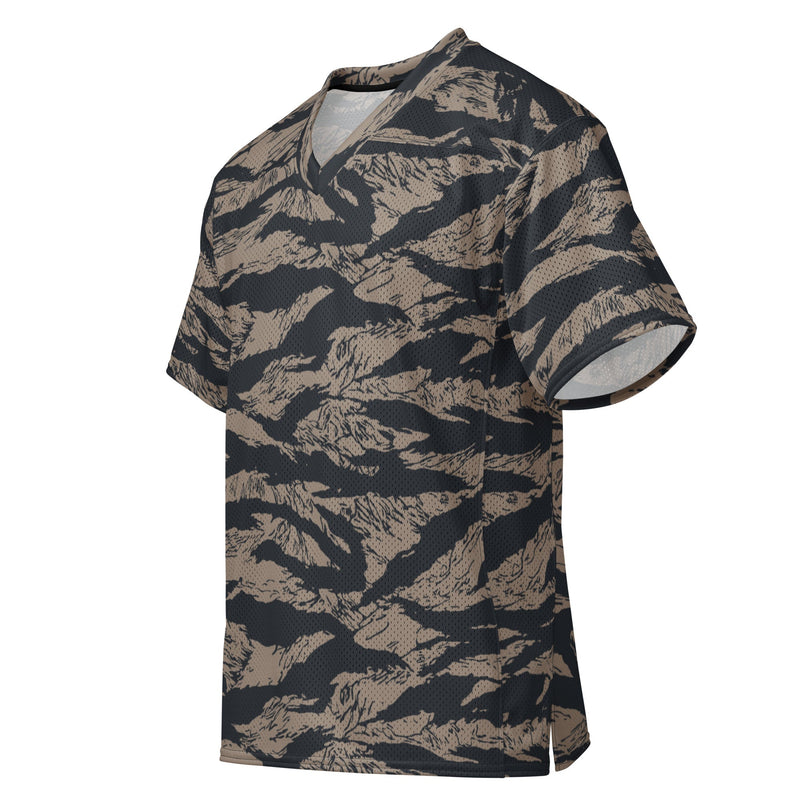 Tiger Stripe Desert Shadow CAMO Unisex American Football Jersey