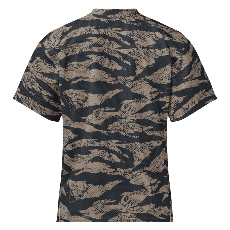 Tiger Stripe Desert Shadow CAMO Unisex American Football Jersey