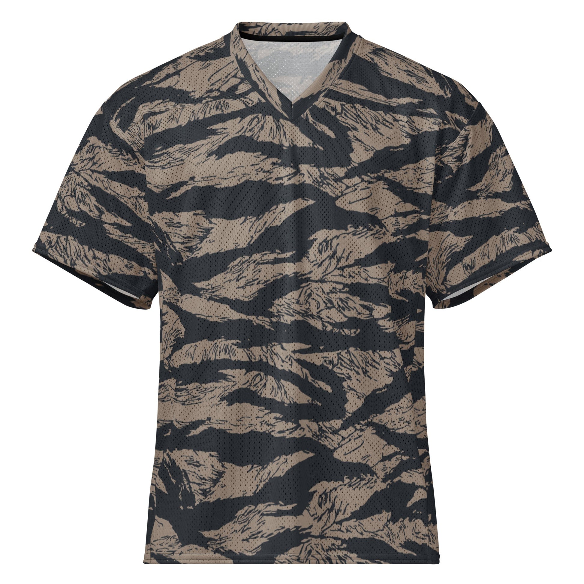 Afghanistan Taliban Special Forces Badri Tiger Stripe CAMO American football jersey - 2XS - Football Jersey