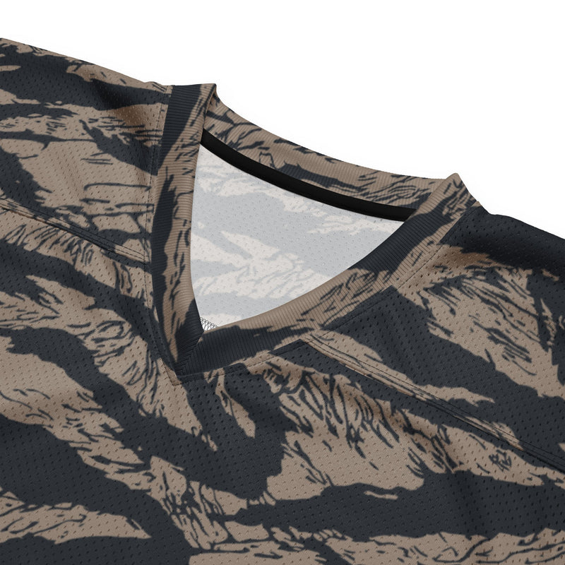 Tiger Stripe Desert Shadow CAMO Unisex American Football Jersey