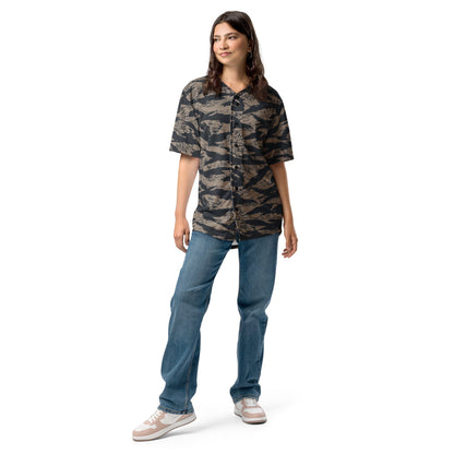 Afghanistan Taliban Special Forces Badri Tiger Stripe CAMO baseball jersey - Baseball Jerseys
