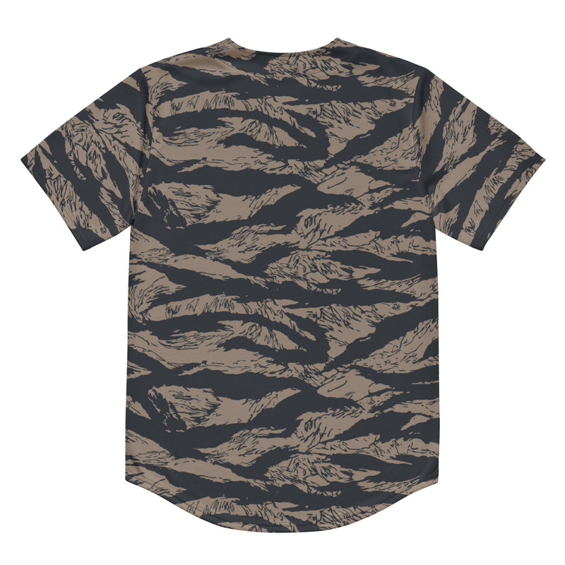 Tiger Stripe Desert Shadow CAMO Unisex Baseball Jersey