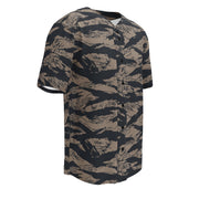 Tiger Stripe Desert Shadow CAMO Unisex Baseball Jersey