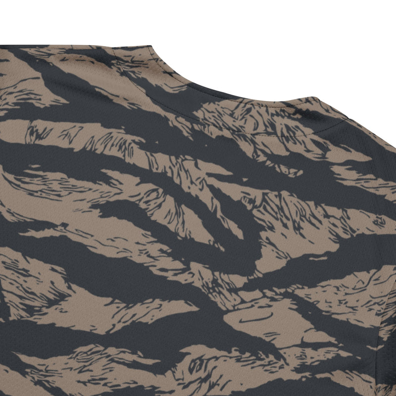 Tiger Stripe Desert Shadow CAMO Unisex Baseball Jersey