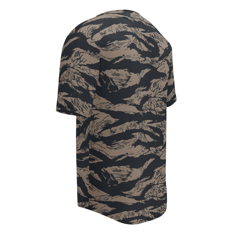 Tiger Stripe Desert Shadow CAMO Unisex Baseball Jersey