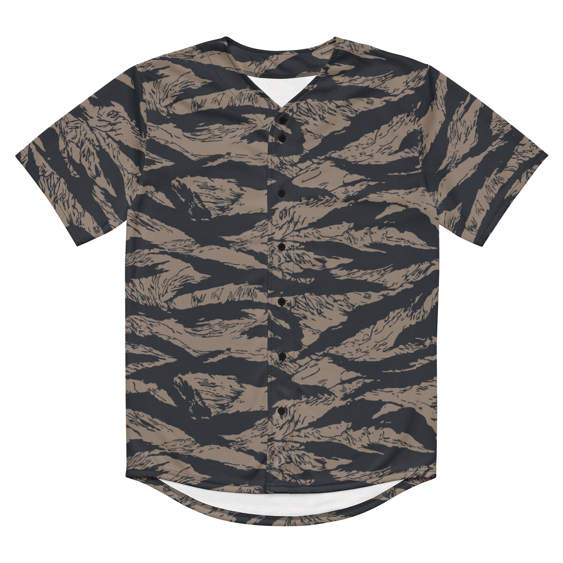 Afghanistan Taliban Special Forces Badri Tiger Stripe CAMO baseball jersey - Baseball Jerseys