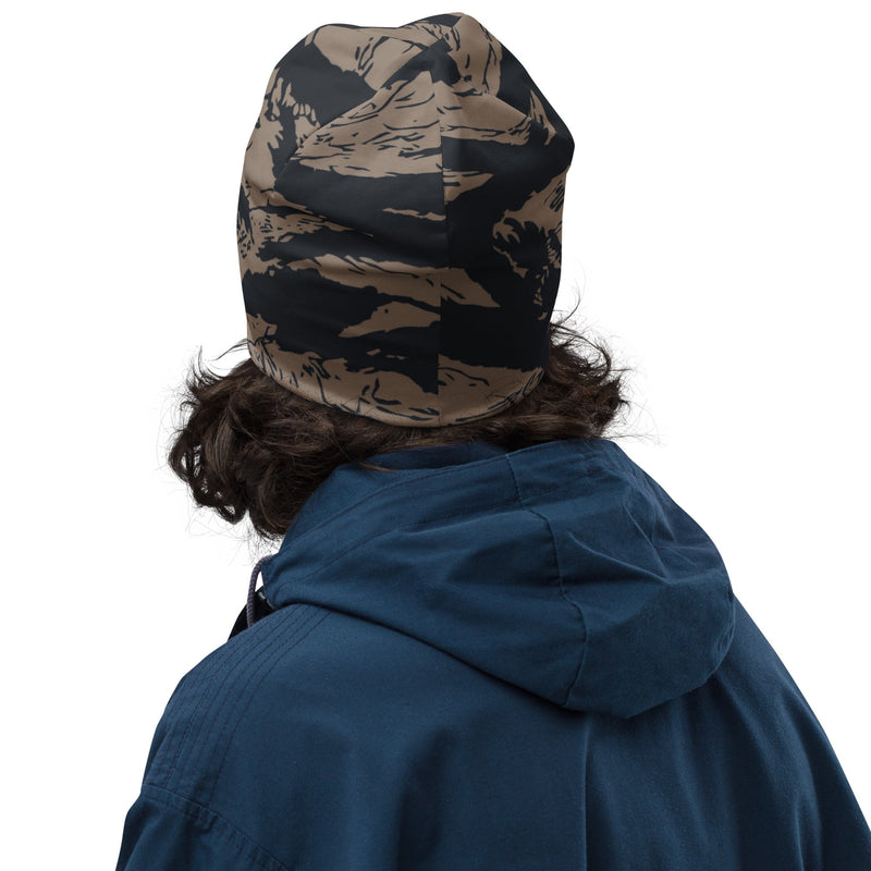 Tiger Stripe Desert Shadow CAMO Beanie - Head