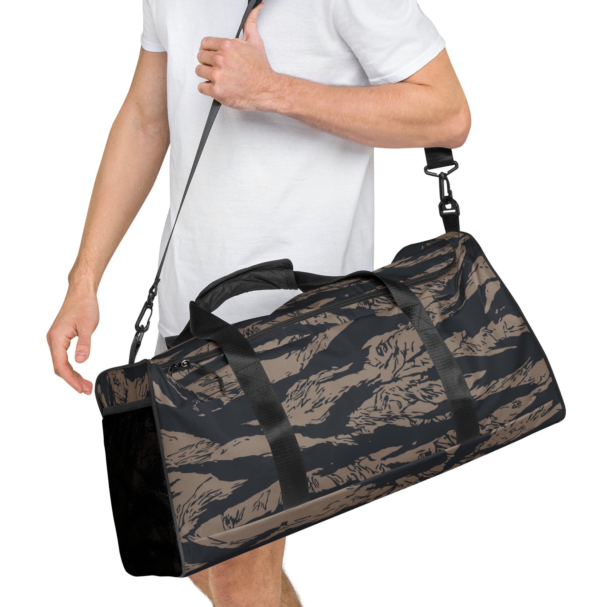 Afghanistan Taliban Special Forces Badri Tiger Stripe CAMO Duffle bag - Bags