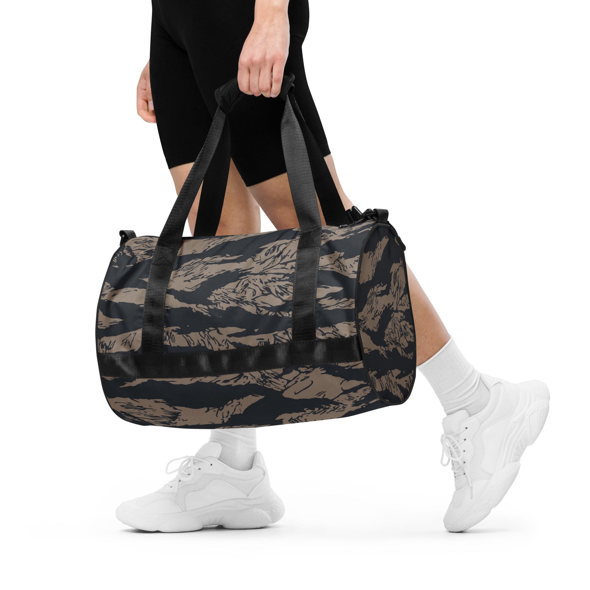 Afghanistan Taliban Special Forces Badri Tiger Stripe CAMO gym bag - Gym Bags